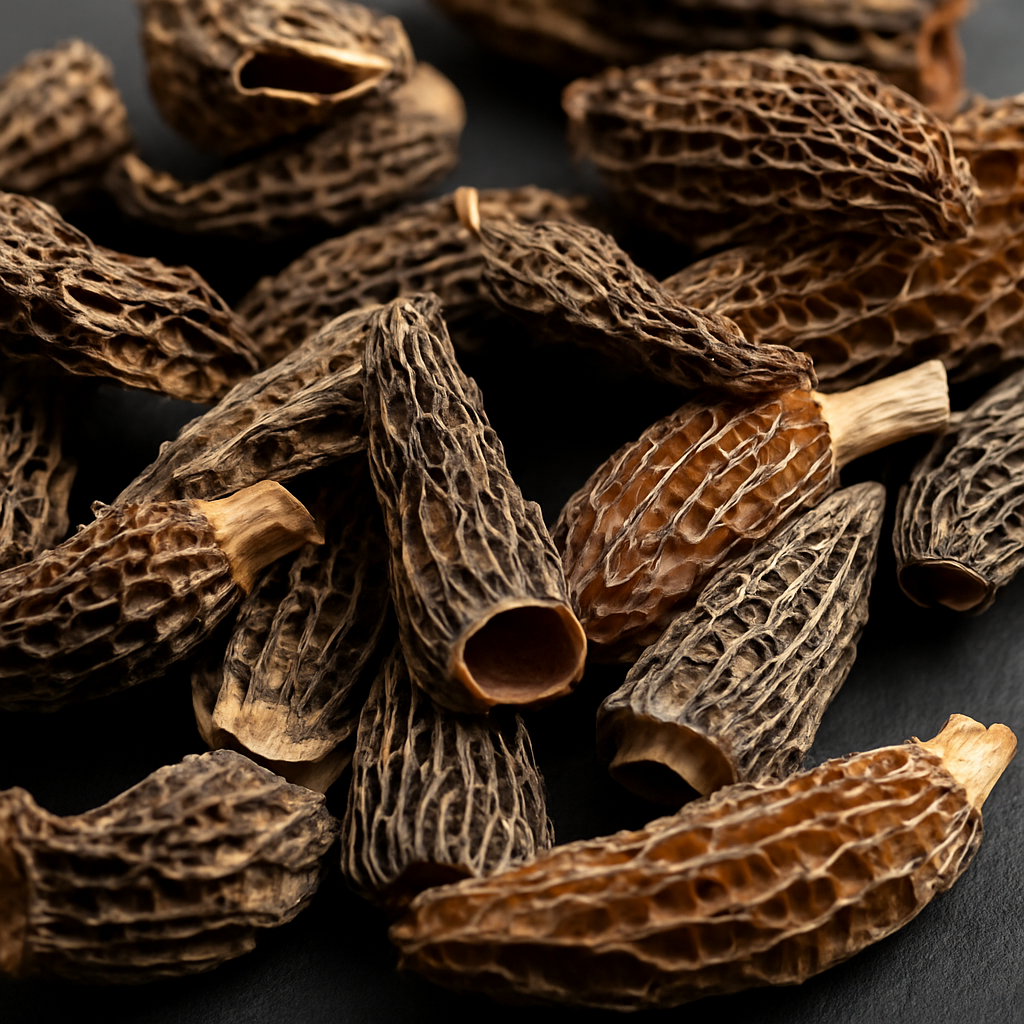 Morilles tetes et queues